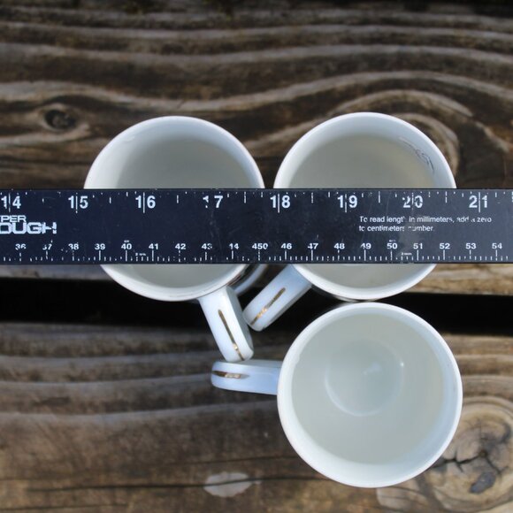 Set of Three Pedestal Mugs Kashima Trading Co. “Christmas Holly” - Picture 9 of 9